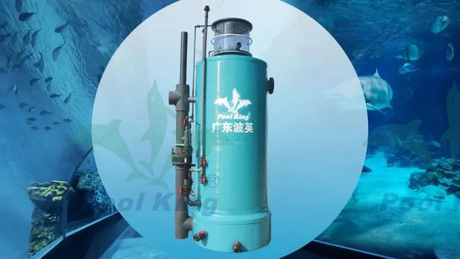 FRP HDPE փրփուր ֆրակցիոներ ջրային համակարգի համար