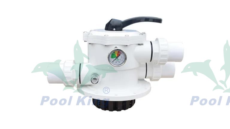 2 بوصة نوع الترباس Topmount صمام 6-way مرشحات الألياف الزجاجية