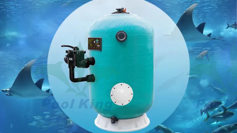 Filtro de arena de lecho profundo para piscinas comerciales