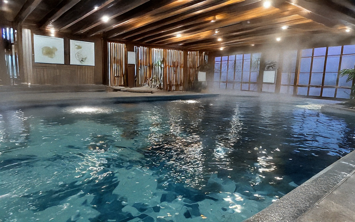 Piscinas de aguas termales