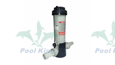 Kit de dosificador de cloro en l&iacute;nea de 4,2 lb y 1,9 kg